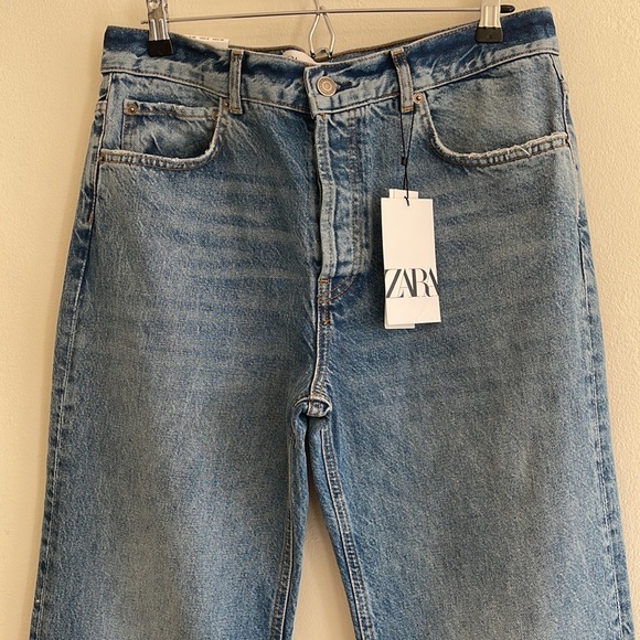 Zara Relaxed Boyfriend Straight Leg | NWT | Size 8 - Picture 8 of 12